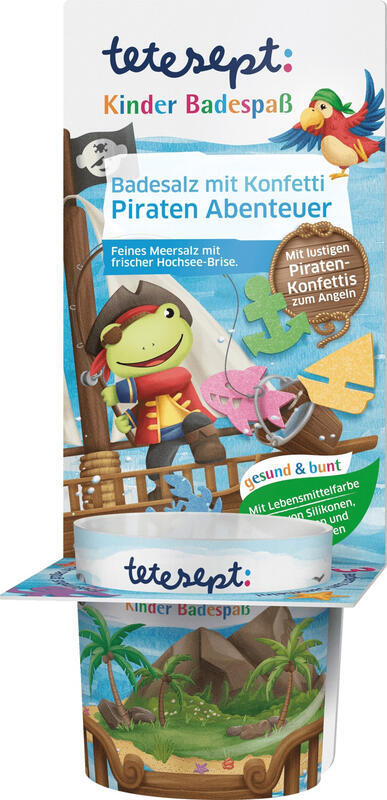 Tetesept Pirátské dobrodružství koupelová sůl 40 g