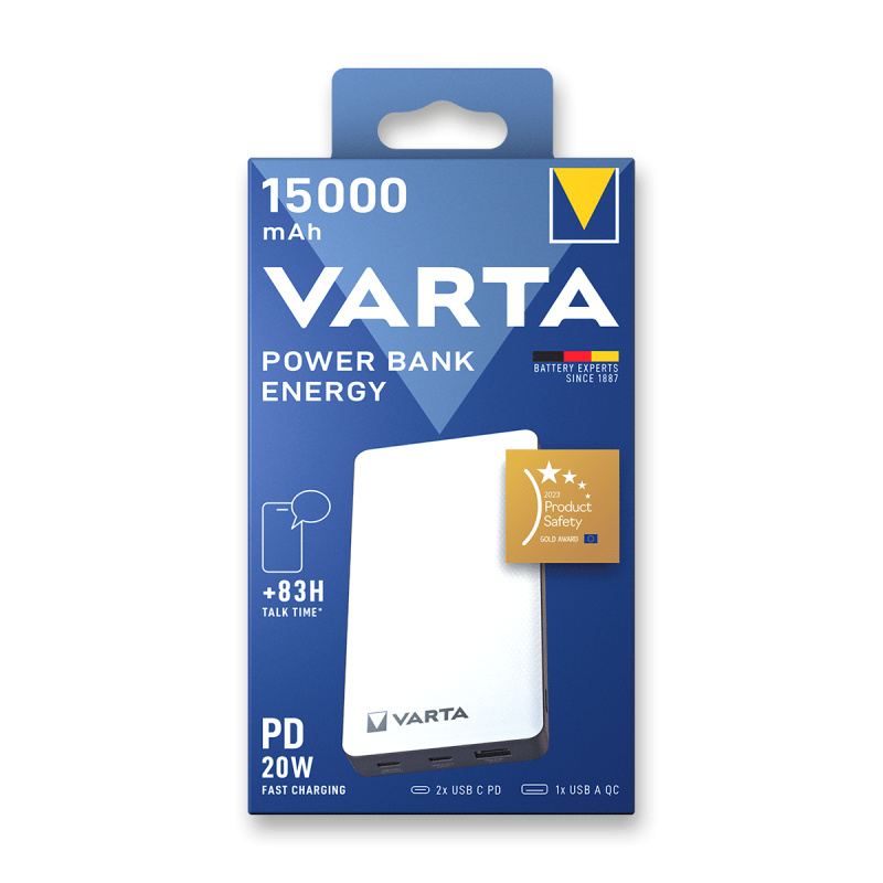 Varta Energy - powerbanka - 15 000 mAh