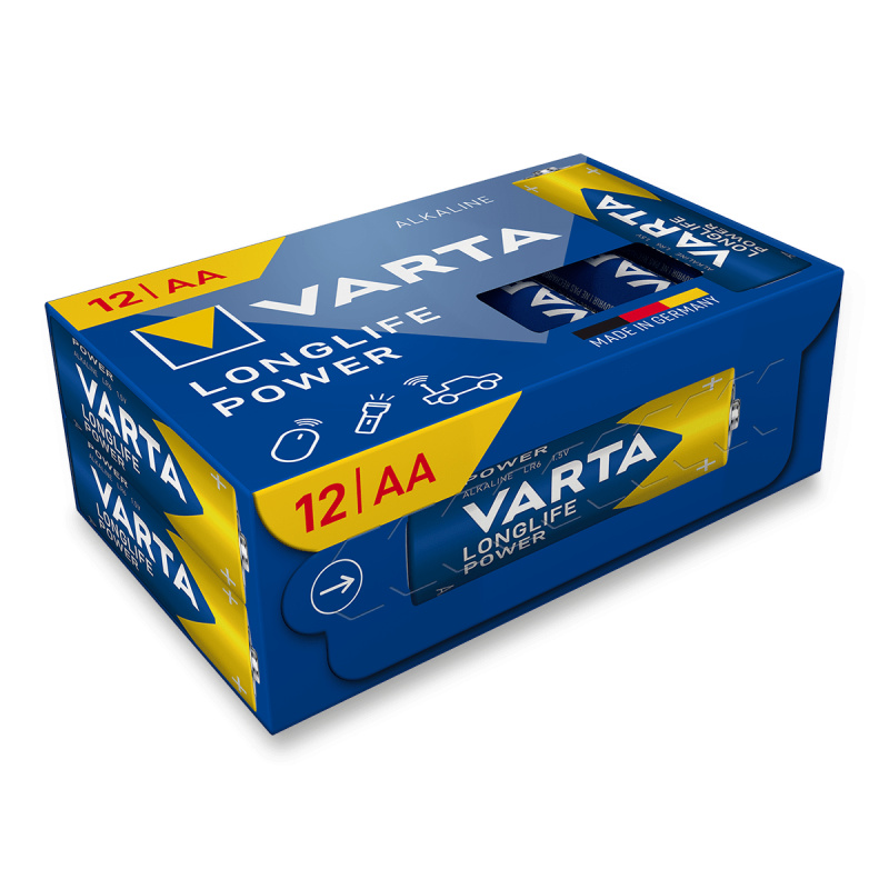 Varta Longlife - baterie - AA, 12 ks