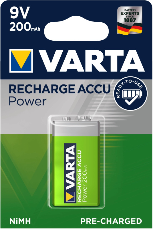 Varta Power 9V 200 mAh 1ks 56722101401