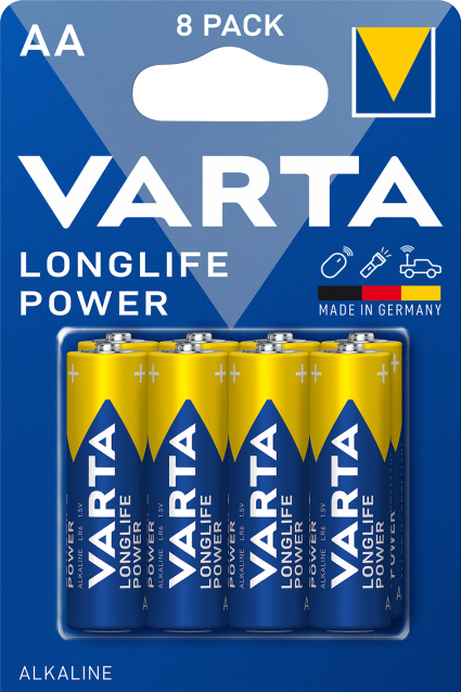 Longlife Power 8 AA (Single Blister)