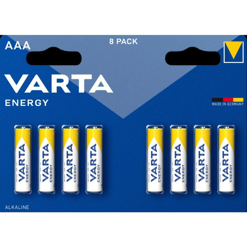 Baterie Varta Energy AAA, LR03 / 1,5V, blistr, 8 ks