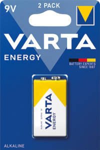 Alkalická baterie 9V Varta