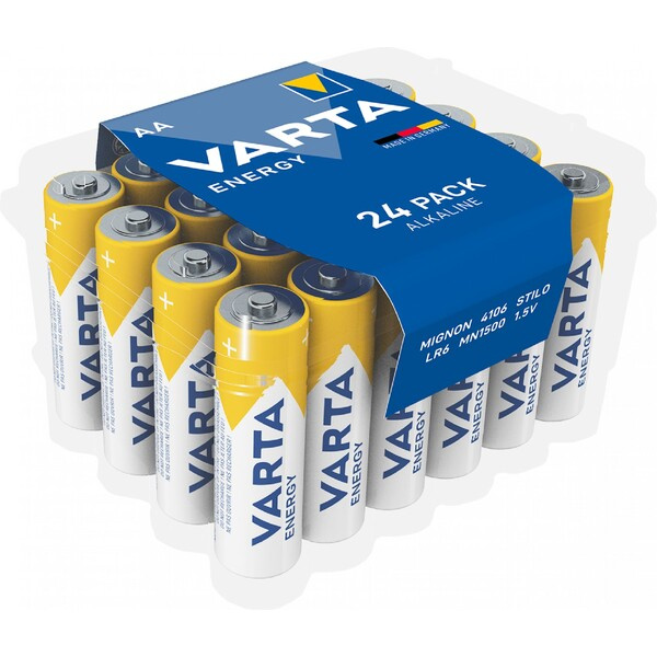 Varta Energy AA 24ks 4106229224 Bílá