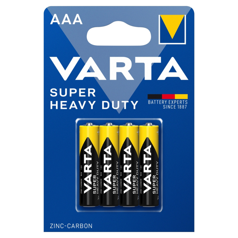 VARTA Baterie R3 (AAA) Superlife - 4 ks