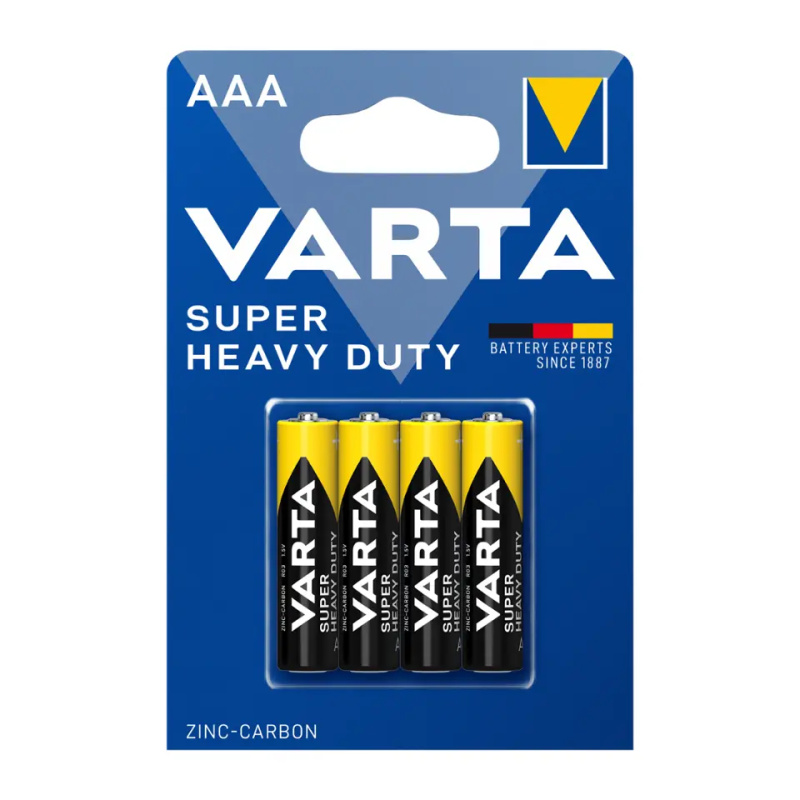 VARTA Baterie R3 (AAA) Superlife - 4 ks