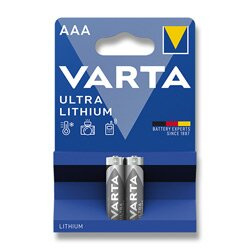 Varta Ultra Lithium - lithiové baterie - AAA, 2 ks