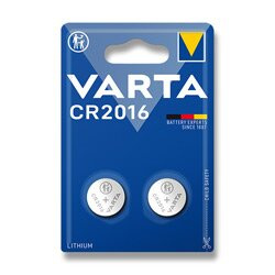 Varta  - lithiová baterie - CR 2016, 3 V, 2 ks