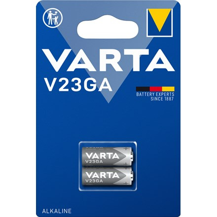 Varta - alkalické baterie - V23GA/ MN21/ A23, 12 V, 2 ks