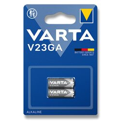 Varta - alkalické baterie - V23GA/ MN21/ A23, 12 V, 2 ks