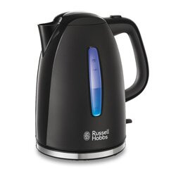 Russell Hobbs Textures Plus - rychlovarná konvice - černá, 1,7 l