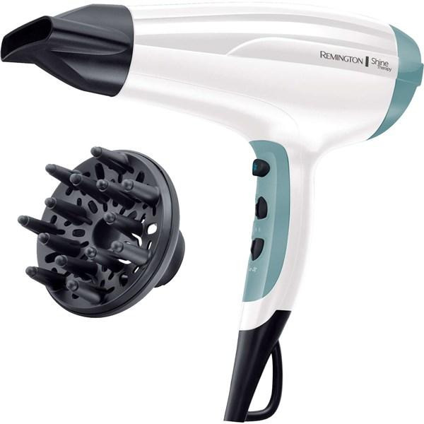 Fén Remington D5216 / 2300 W / 2 rychlosti / 3 teploty / difuzér / bílá / modrá Varianta: ivi3