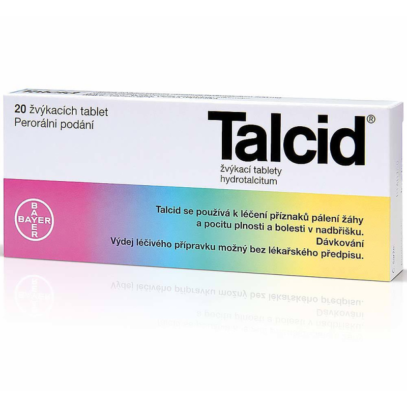 TALCID 500MG žvýkací tableta 20 I