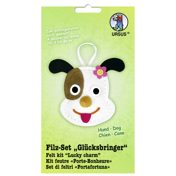 Sada na šití z filcu Pes (1ks) 12cm