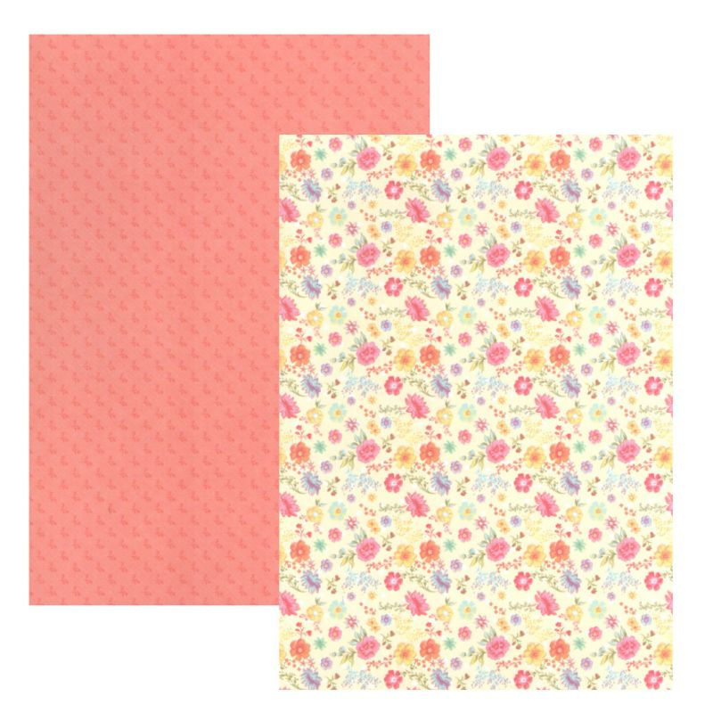 Fotokarton A4 (5ks) romantická zahrada 300g/m2