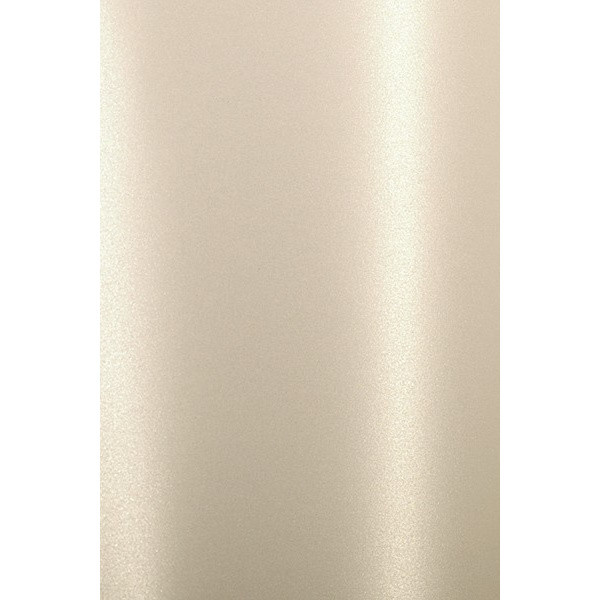 Perleťový papír A4 smetanový vhodný do tiskárny 120g/m2 (10ks)