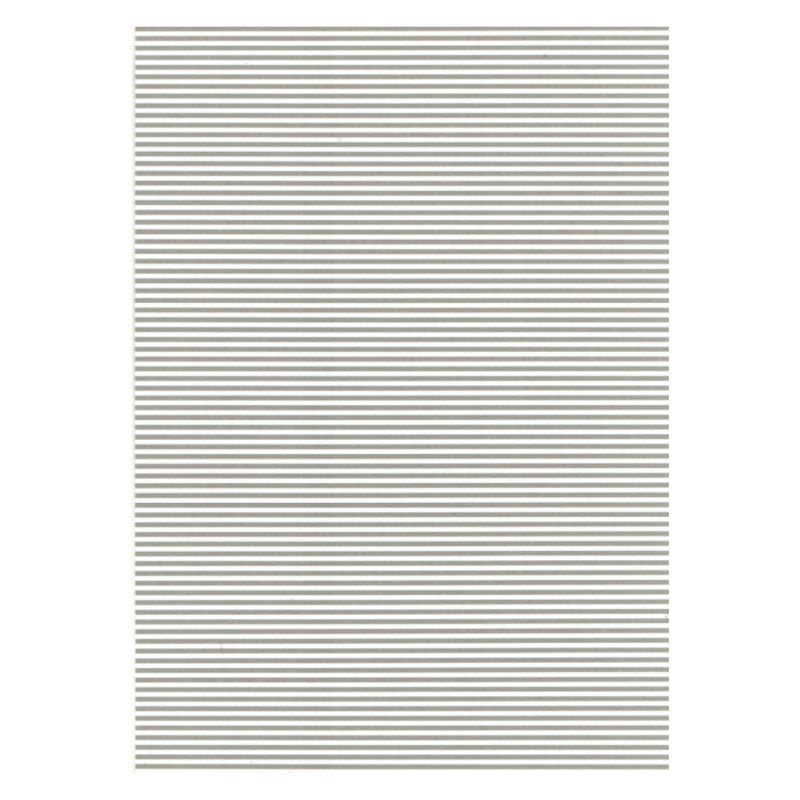 Fotokarton A4 (5ks) šedá tmavá pruhovaná 300g/m2