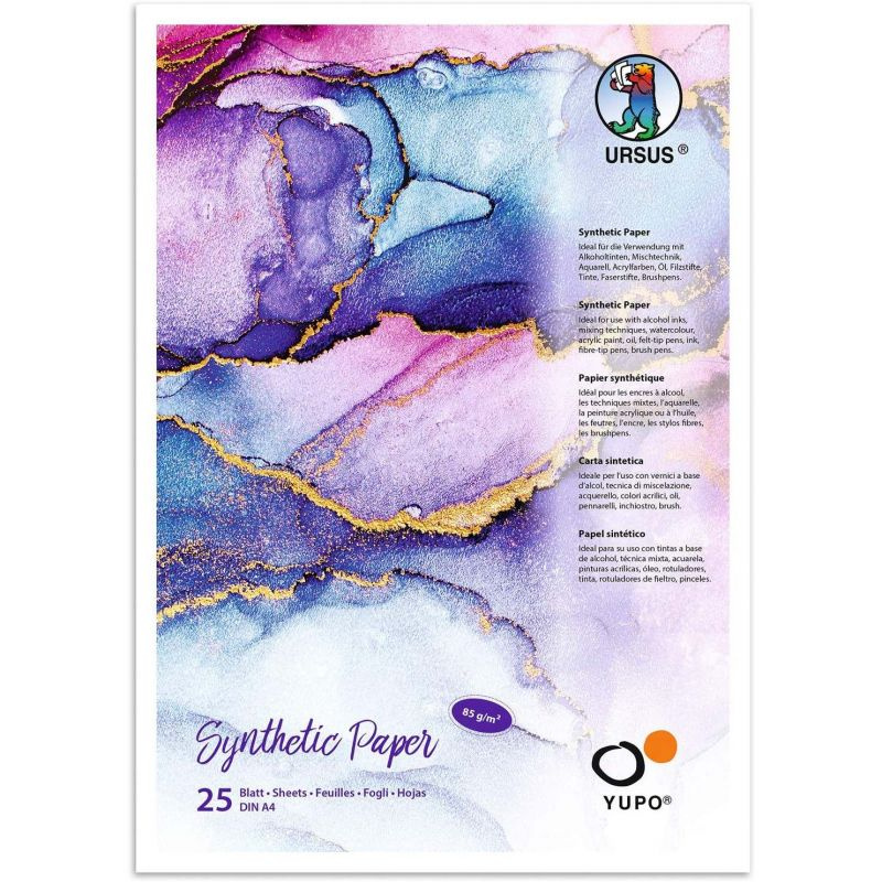 Syntetický papír YUPO A4 (85g/m2, 25 listů)