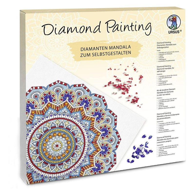 Diamond Art Painting umělecká sada - Mandala