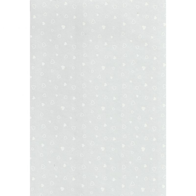 Transparentní papír A4 srdíčka (5ks)