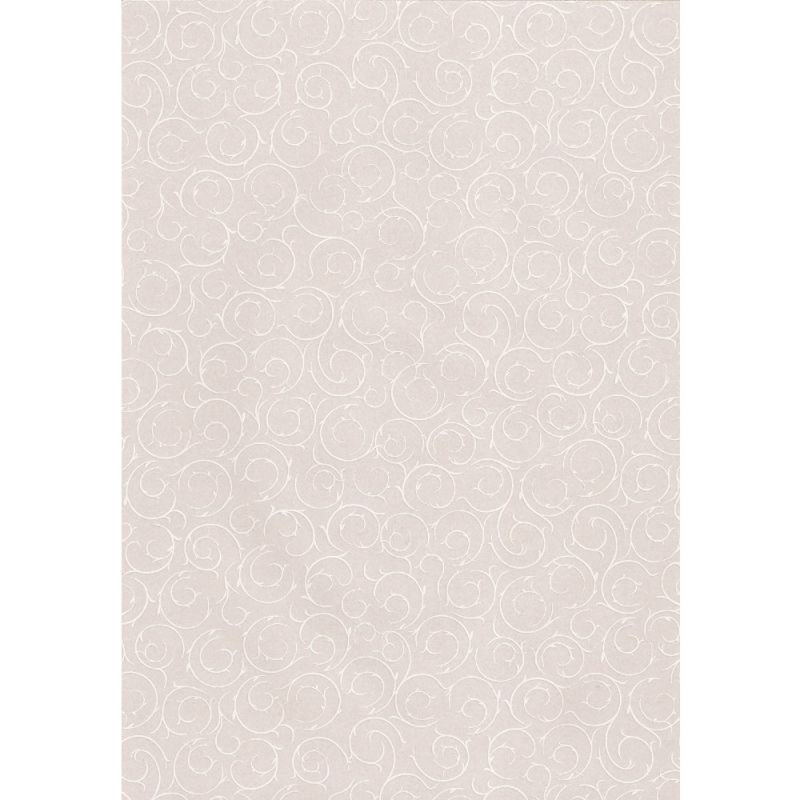 Transparentní papír A4 barokní spirálky (5ks)