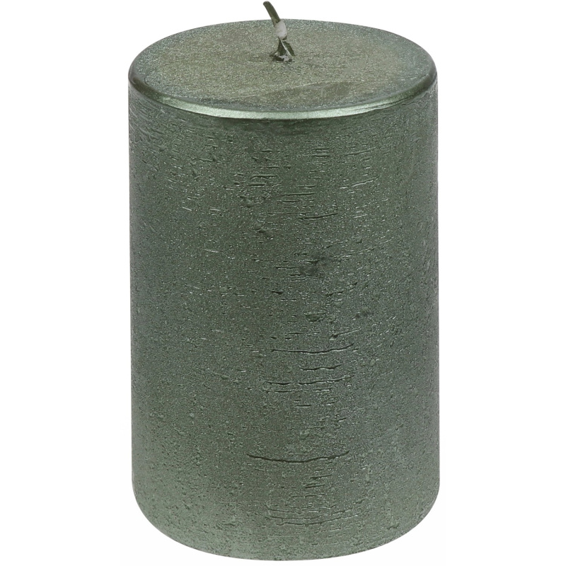 Steinhart Válcová svíčka rustikální lesklá rákosová pr. 68 x 100 mm