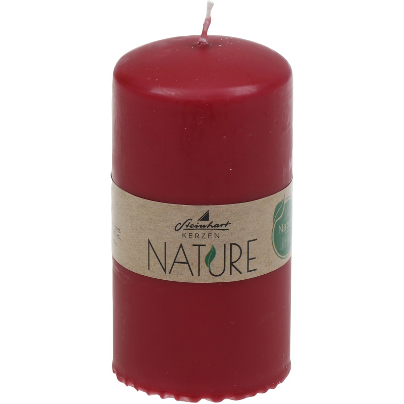 Steinhart Válcová svíčka Classic Nature staročervená 110 x 57 mm
