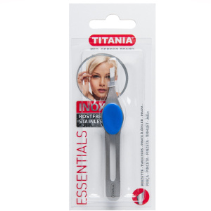 Titania Pinzeta šikmá, nerez ocel