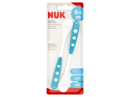 NUK Easy Learning Spoons lžička pro děti 2 ks