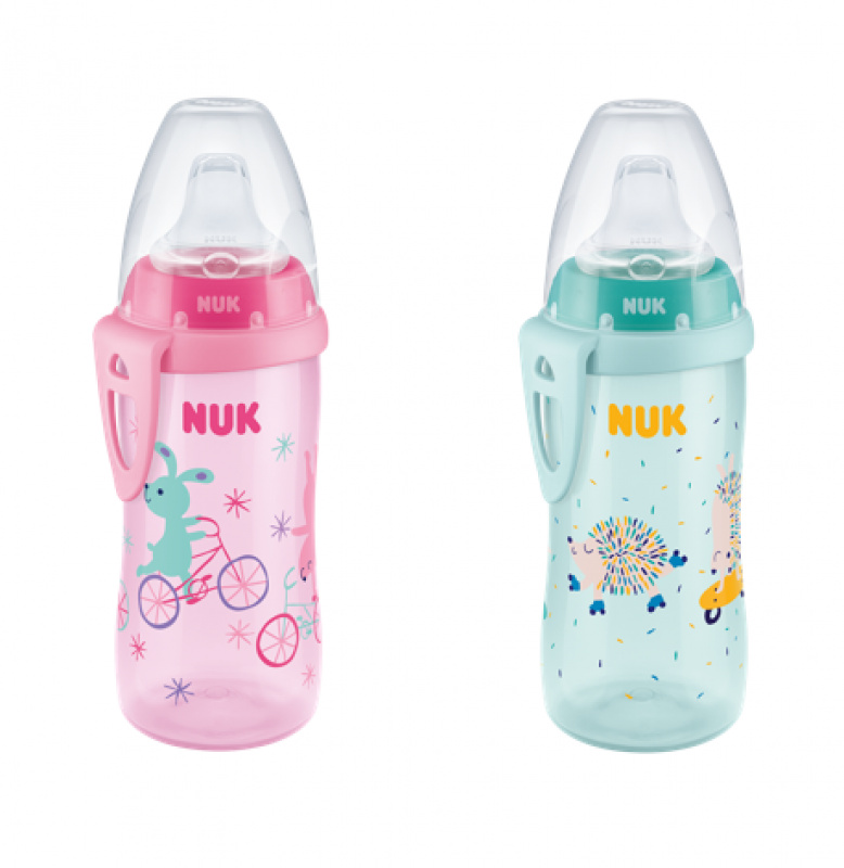 NUK FC Láhev  Active Cup 300ml tyrkysová