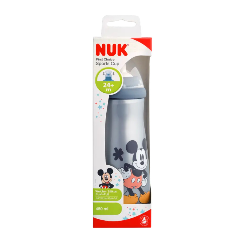 Nuk láhev sports cup Disney červená 450 ml