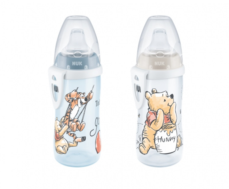 NUK FC Láhev  Active Cup DISNEY-Medvídek Pú 300ml béžová