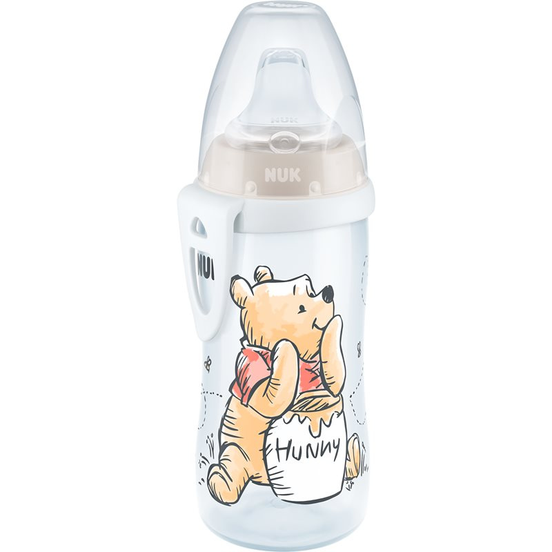 NUK FC Láhev  Active Cup DISNEY-Medvídek Pú 300ml béžová