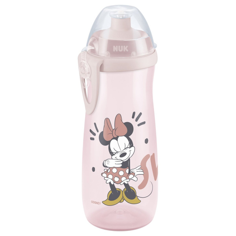 Nuk FC Sports Cup Disney Minnie láhev 450 ml, růžová