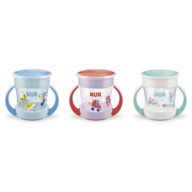 NUK hrnek Mini Magic Cup 160ml modrá