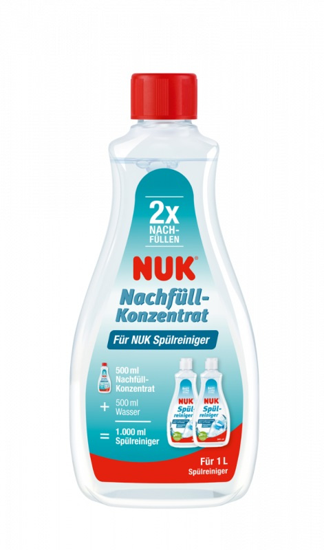 NUK Mycí koncentrát 500 ml pro přípravu 1000 ml prostředku
