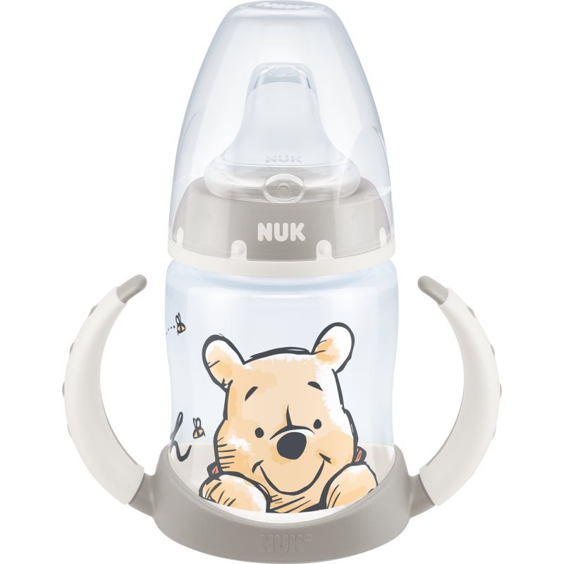 NUK láhev na učení  Medvídek Pú s kontrolou teploty 150ml