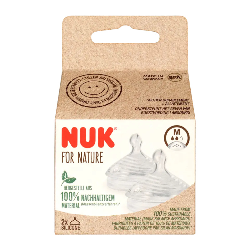 NUK Nature savička vel. M 2 ks