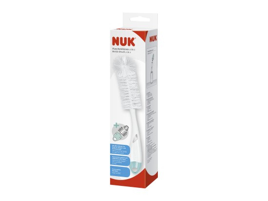 NUK Cleaning Brush kartáč na čištění 2 v 1 1 ks