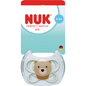 NUK Space 0-6 m dudlík Frog 1 ks