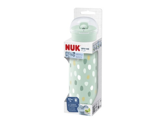 NUK Mini-Me Flip sportovní láhev Pink 12m+ 450 ml