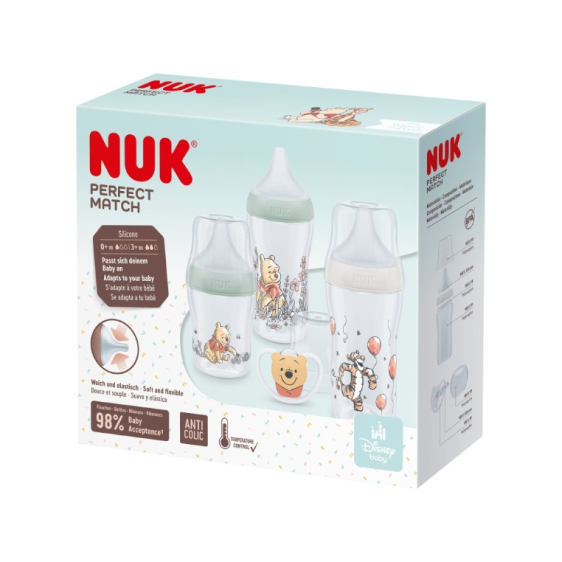NUK Perfect Match Disney Mickey Mouse Set dárková sada pro miminka