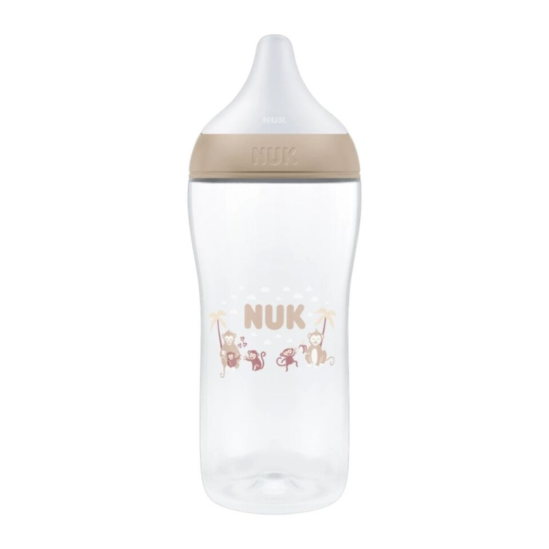 NUK Perfect Match láhev s kontrolou teploty XL MONKEY 360 ml