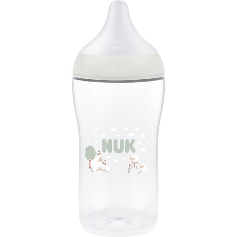 NUK Perfect Match láhev s kontrolou teploty SHEEP 260 ml