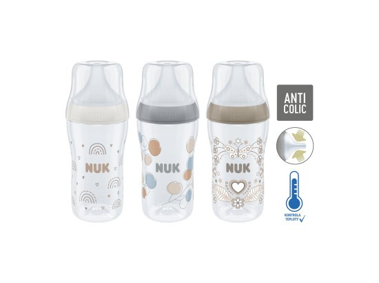 NUK Perfect Match láhev s kontrolou teploty 260 ml