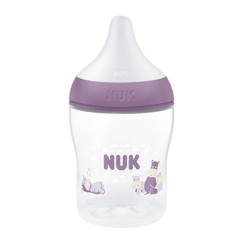 NUK Perfect Match láhev s kontrolou teploty HIPPO 150 ml