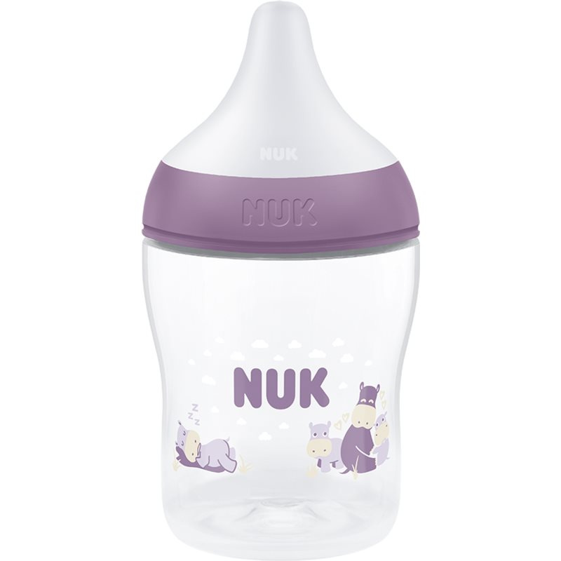 NUK Perfect Match láhev s kontrolou teploty HIPPO 150 ml