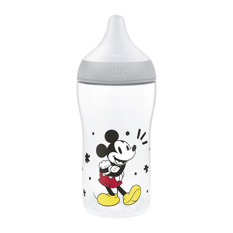 NUK Perfect Match Disney láhev s kontrolou teploty Mickey 3m+ 260 ml