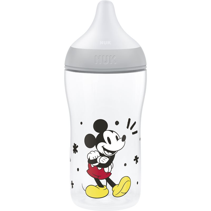 NUK Perfect Match Disney láhev s kontrolou teploty Mickey 3m+ 260 ml