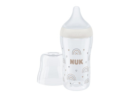 NUK Perfect Match láhev sklo s kontrolou teploty 230 ml